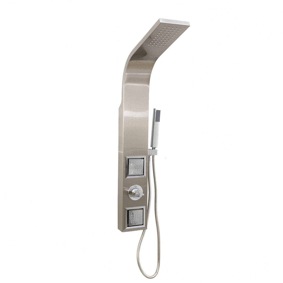 Chuveiro Com Hidro Massagem Vertical - Ohome S9392 Inox Noronha