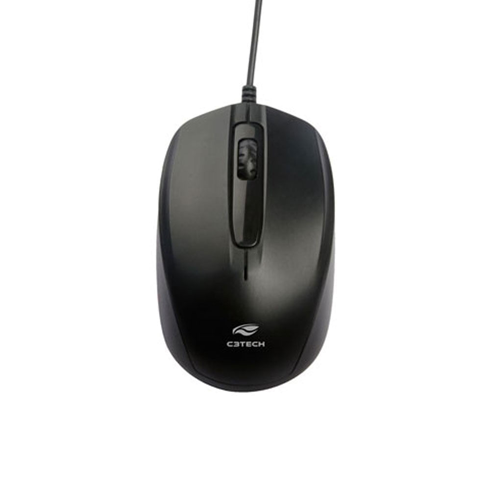 Mouse Usb Ms-30Bk C3tech 402021300100 Preto