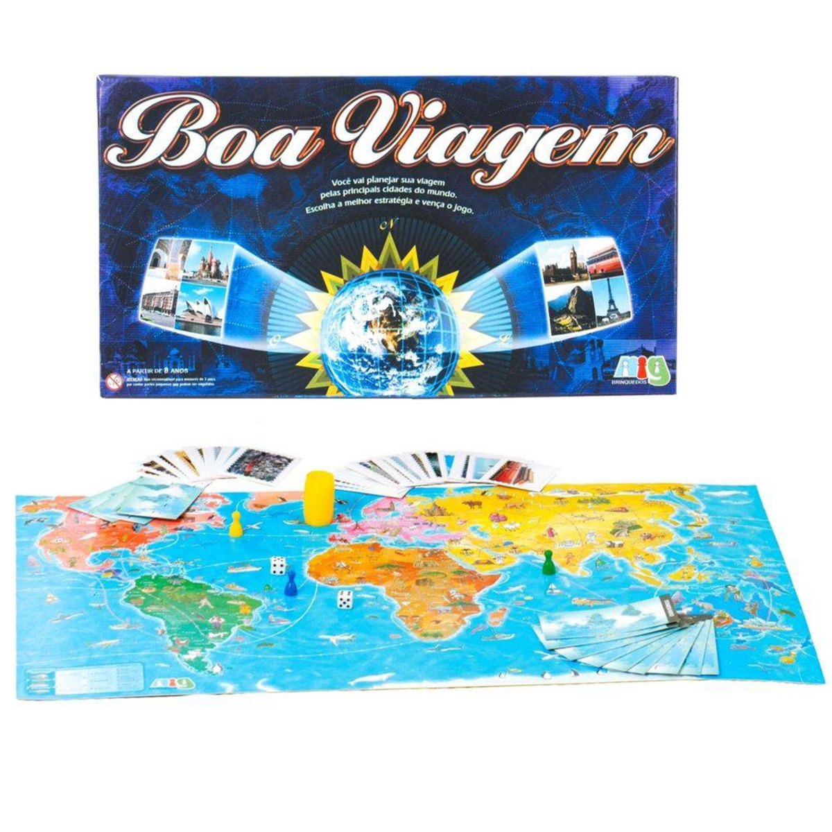 Jogo Boa Viagem Mundo - Nig