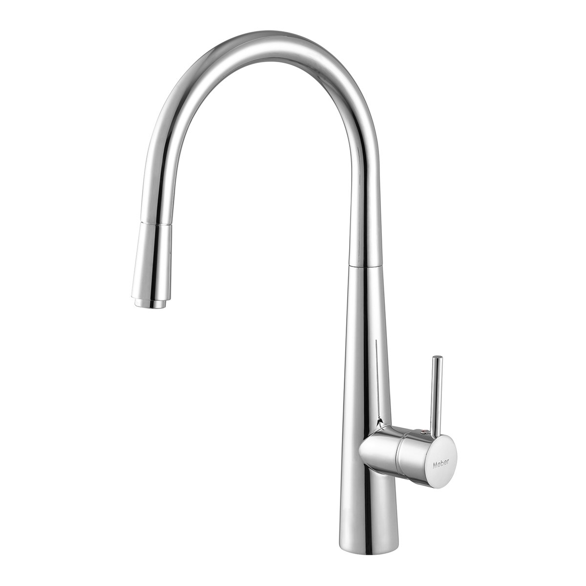 Misturador De Balcão Monocomando Meber 2885 C75 Bica Flexível Móvel
