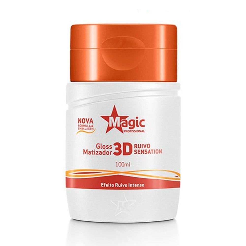 Matizador Ruivo Intenso Magic Color 3D 100Ml