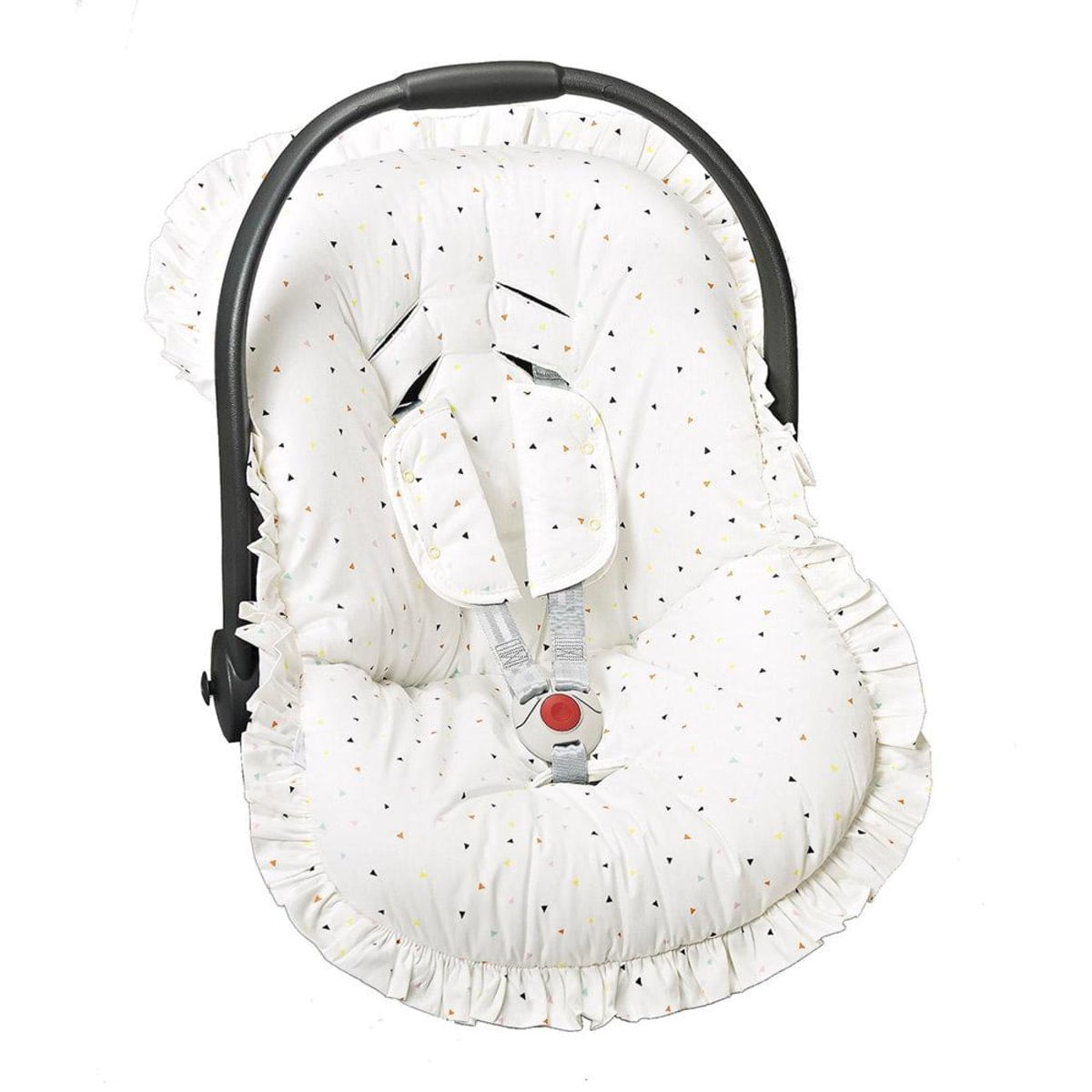 Capa Para Bebê Conforto Batistela Baby Triângulo Colorido - 02063