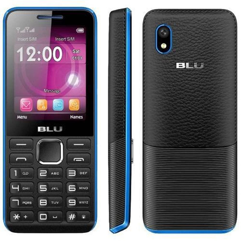 Celular Blu Tank Ii 2 Chip Azul E Preto