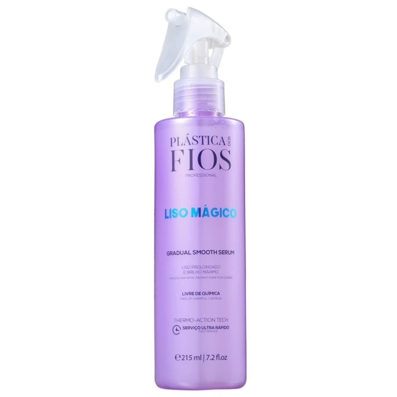 Plástica Dos Fios Liso Mágico Gradual Smooth Serum 215Ml