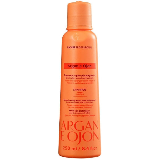 Richée Argan E Ojon Tratamento Pós Progressiva - Shampoo 250Ml