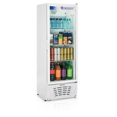 Refrigerador Vertical Gelopar Gptu-40Br 414L Turm. Branco