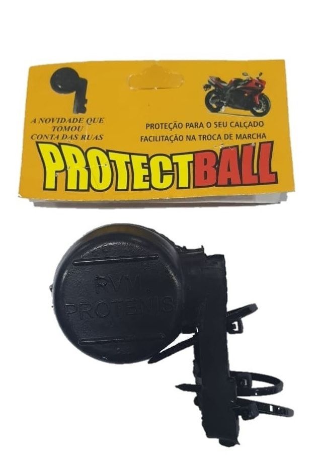 Protetor De Tenis (Bolinha) Moto/Pedal De Cambio Universal