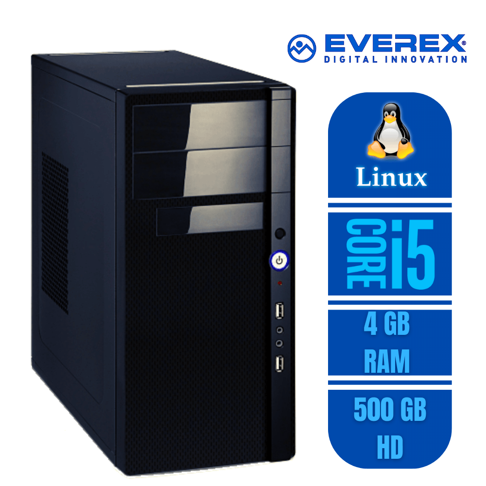 Computador Core I7-620M, 4Gb , 500Gb Hd E Linux - Everex