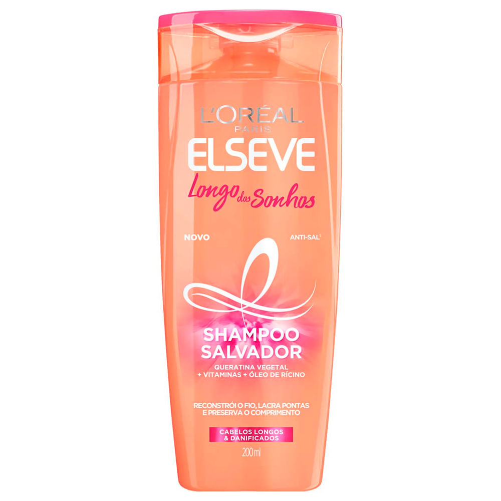Shampoo Elseve Nutrição Longos Dos Sonhos 200Ml