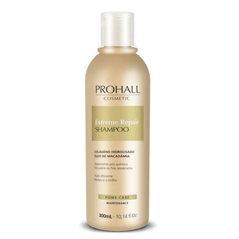 Shampoo Home Care Extreme Repair Extrato De Macadâmia 300G
