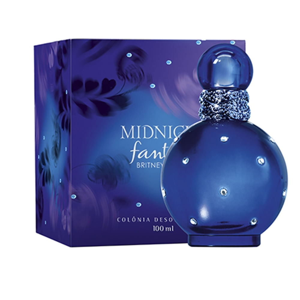 Colonia Desodorante Feminina Midnight Fantasy Brtiney Spears 100Ml