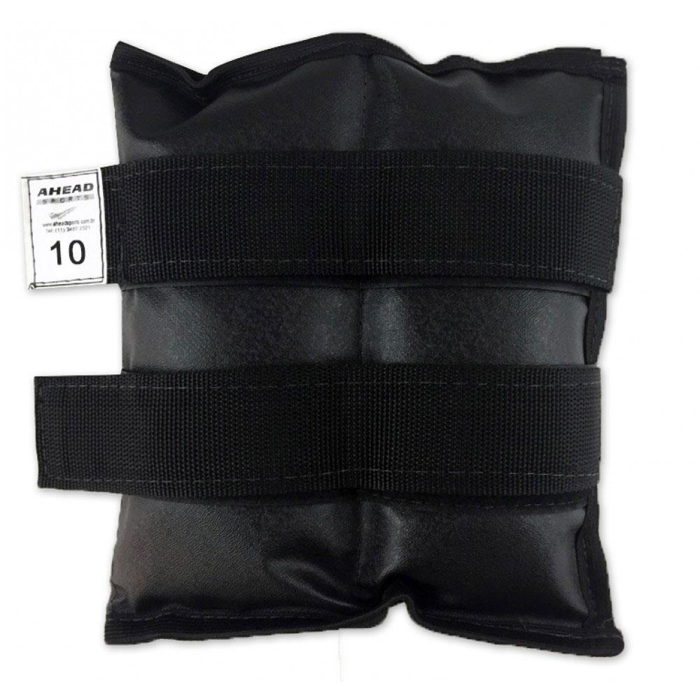 Caneleira De Peso Ahead Sports Aff344 10 Kg Preta