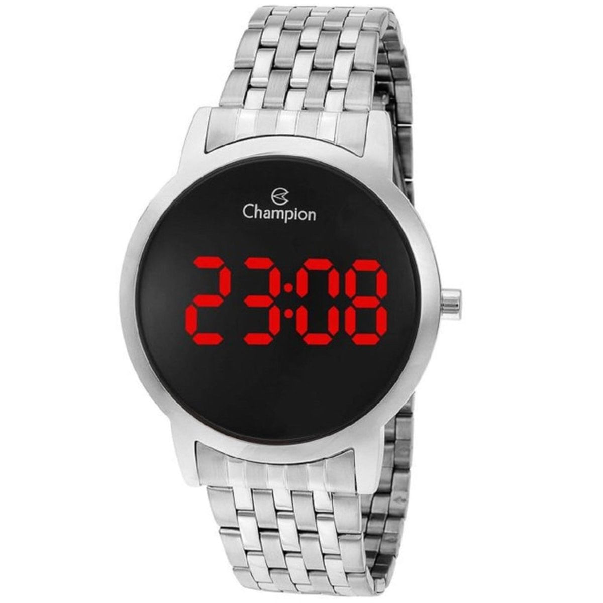 Relógio Champion Digital Led Prateado Ch40099t