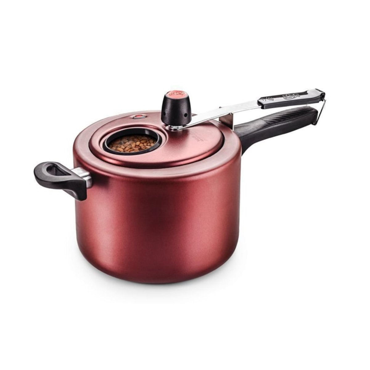 3. Panela De Pressão Visor Antiaderente Cereja – Mta