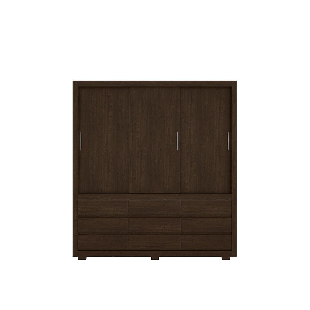 Guarda Roupa Casal 3 Portas Demóbile Detroit