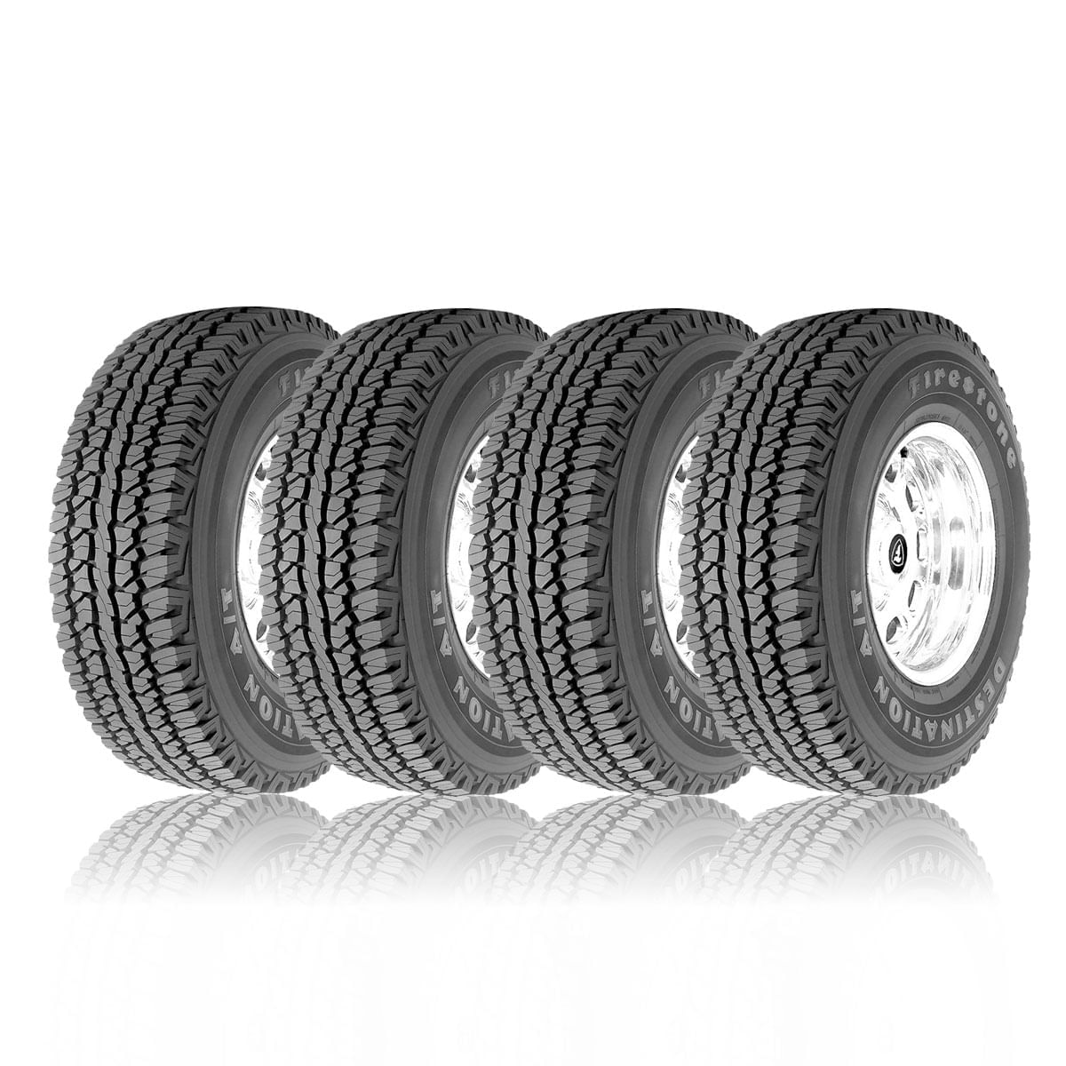 Pneu Aro 15 235/75R15 104/101S Firestone Destination A/T Kit 4 Unid.