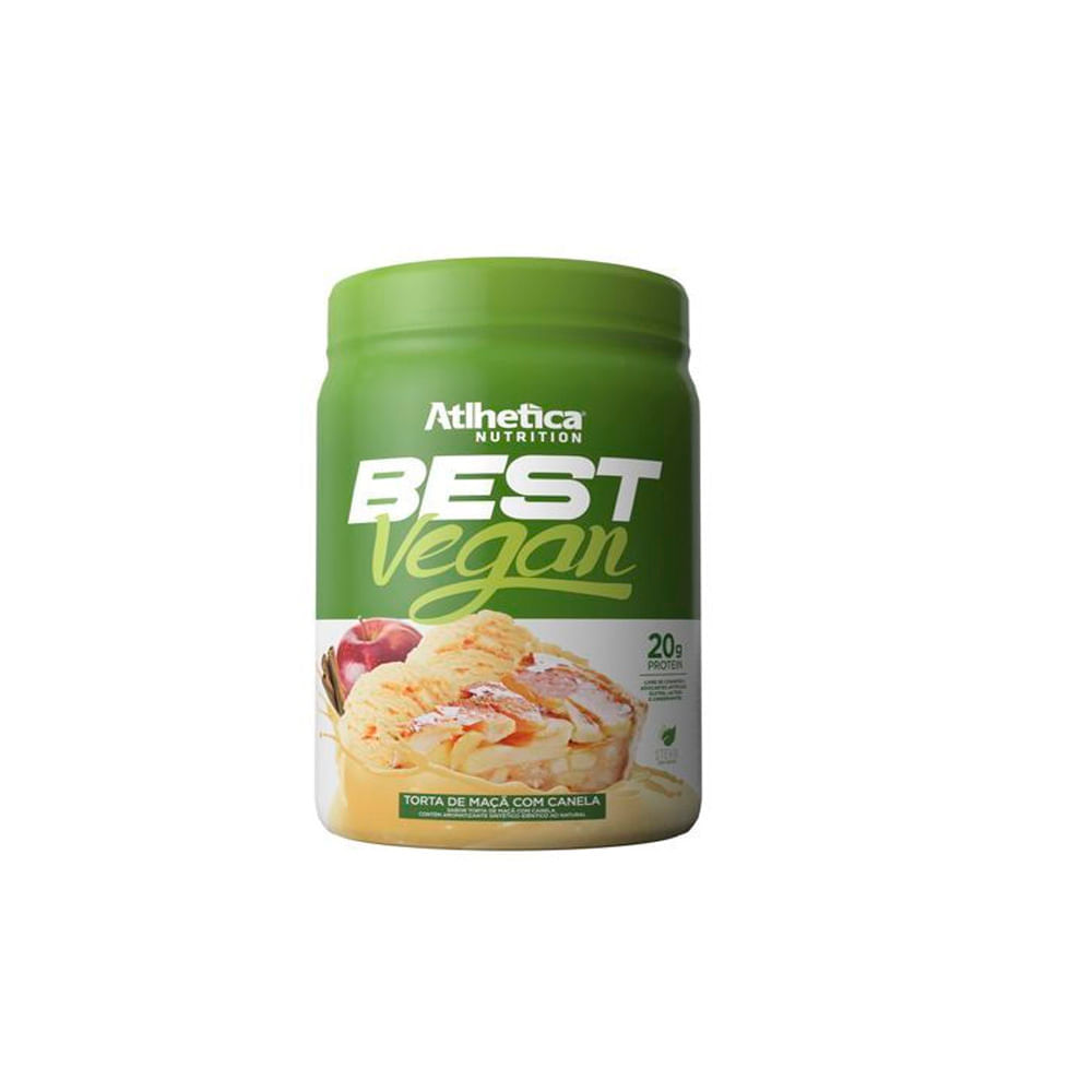 Best Vegan 500Gr - Atlhetica Nutrition Torta De Maçã Com Canela