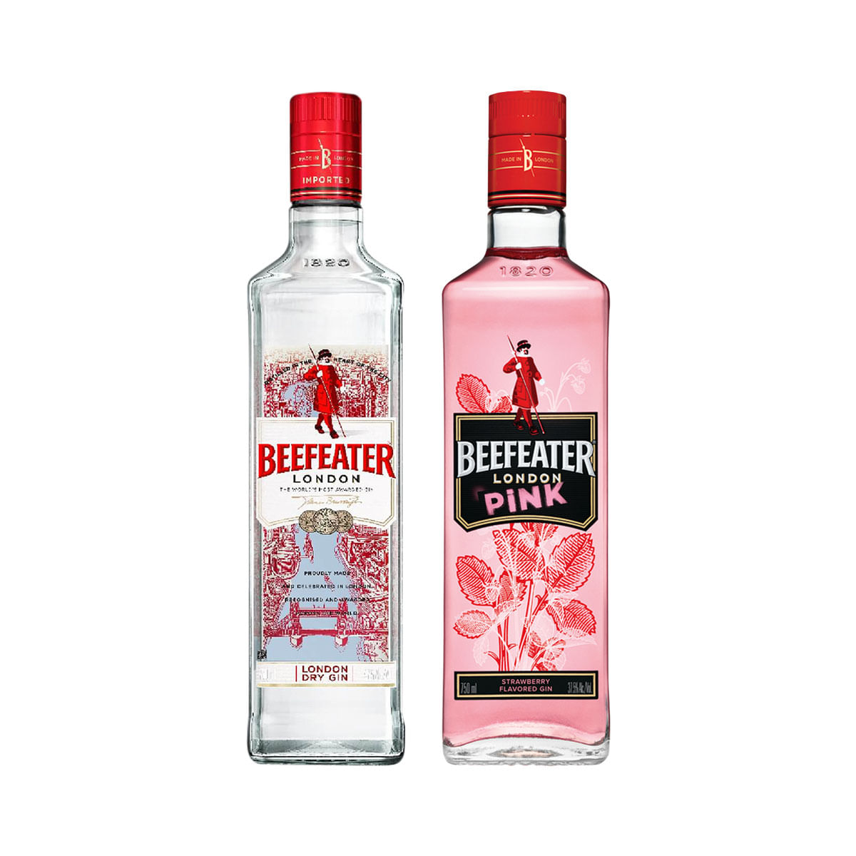 Combo Gin Beefeater 750Ml + Gin Beefeater Pink 750Ml