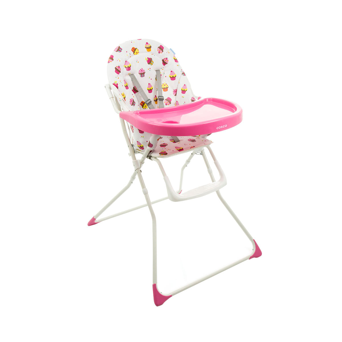 5151937_Cadeira-de-Alimentacao-Portatil-Cosco-Banquet-Cupcake-Rosa-Suporta-Ate-0-a-23Kg_1_Zoom