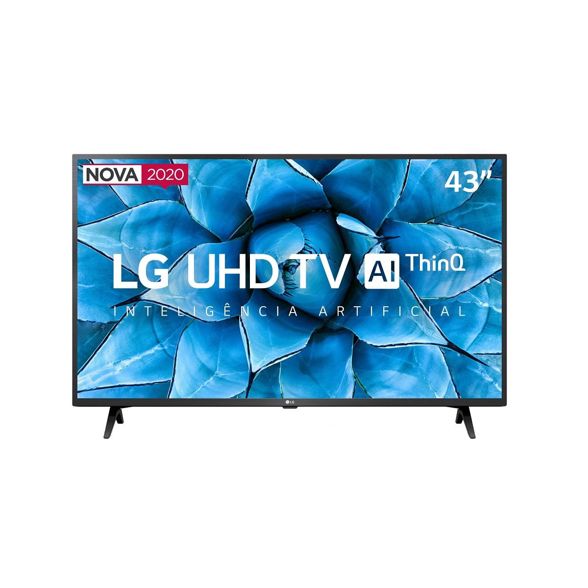 Smart Tv Lg 43" 4K Uhd 43Un7300 Wifi Bluetooth Hdr Inteligência Artificial Thinqai Google Alexa