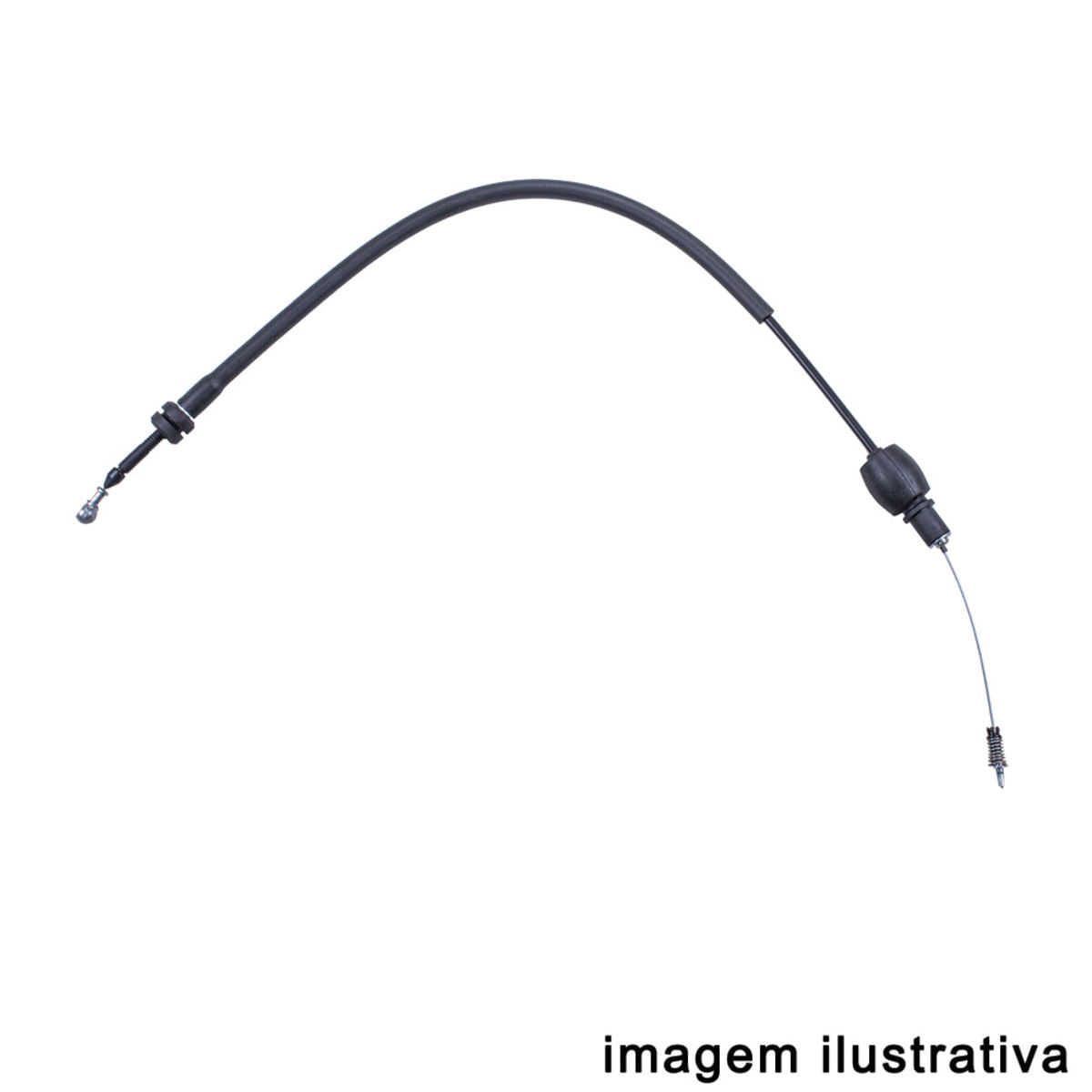 Cabo Acelerador - Vw Gol - 1980 / 1984 - 100716 - 61-156 601080 (100716)