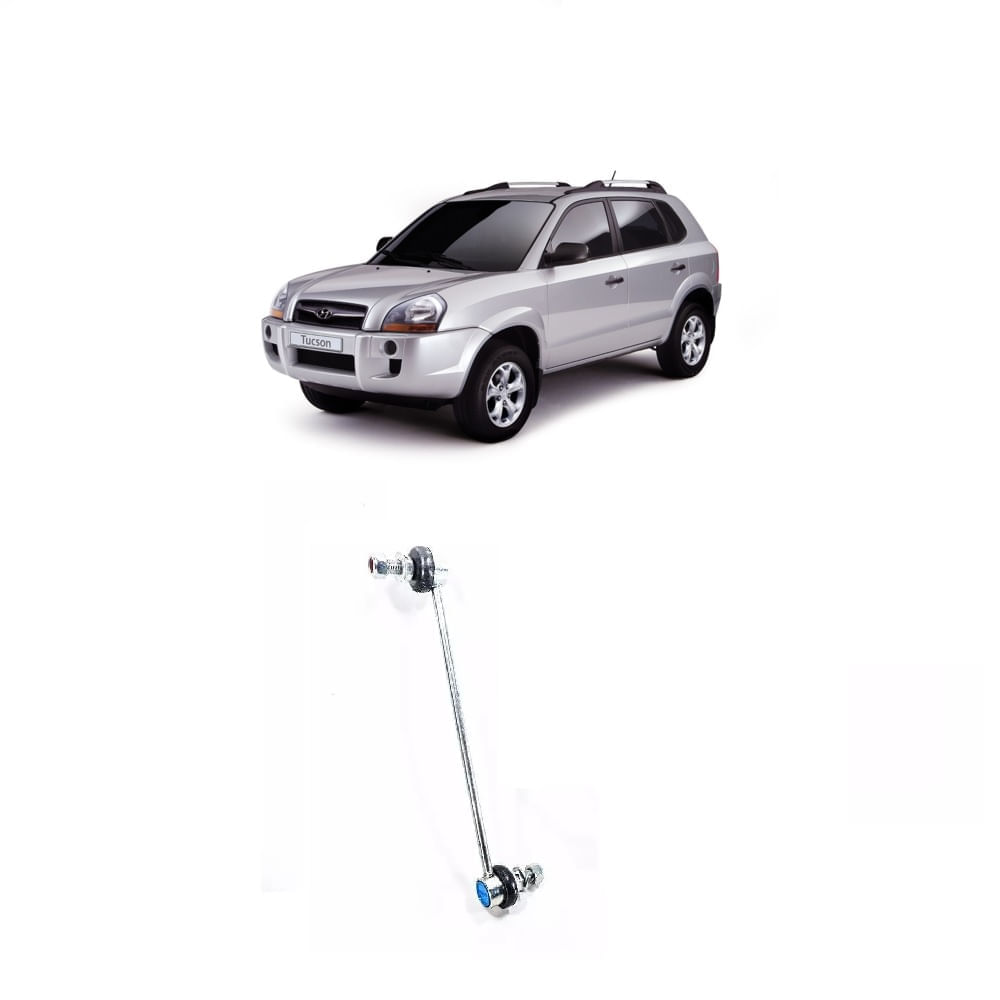 Bieleta Hyundai Tucson Gl 4X2 Mt 20 16V Gasolina 4P - Importado - Dianteiro - Lado Esquerdo De 2004 A 2010