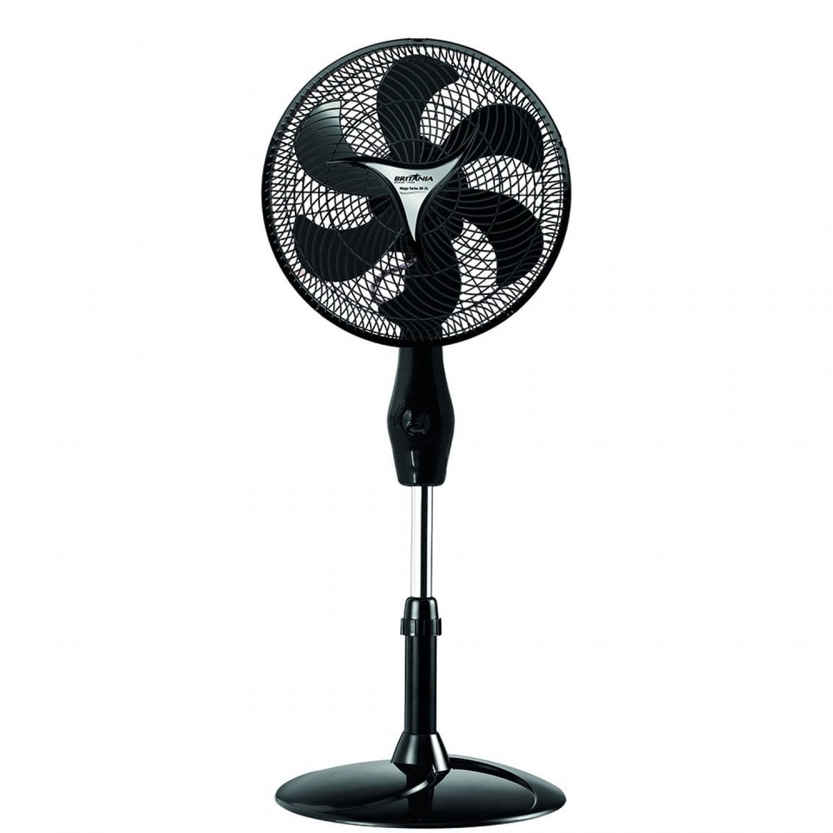 Ventilador De Coluna Britânia Mega Turbo 30 Six 3 Velocidades 110V Preto