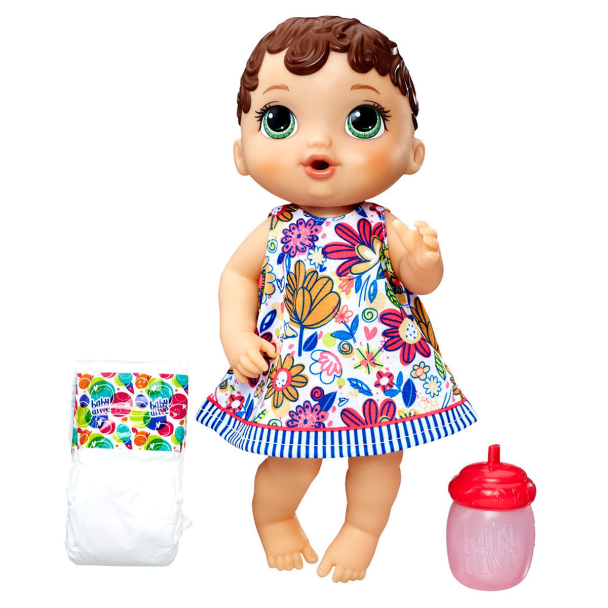Baby Alive Morena Hora Do Xixi - Hasbro