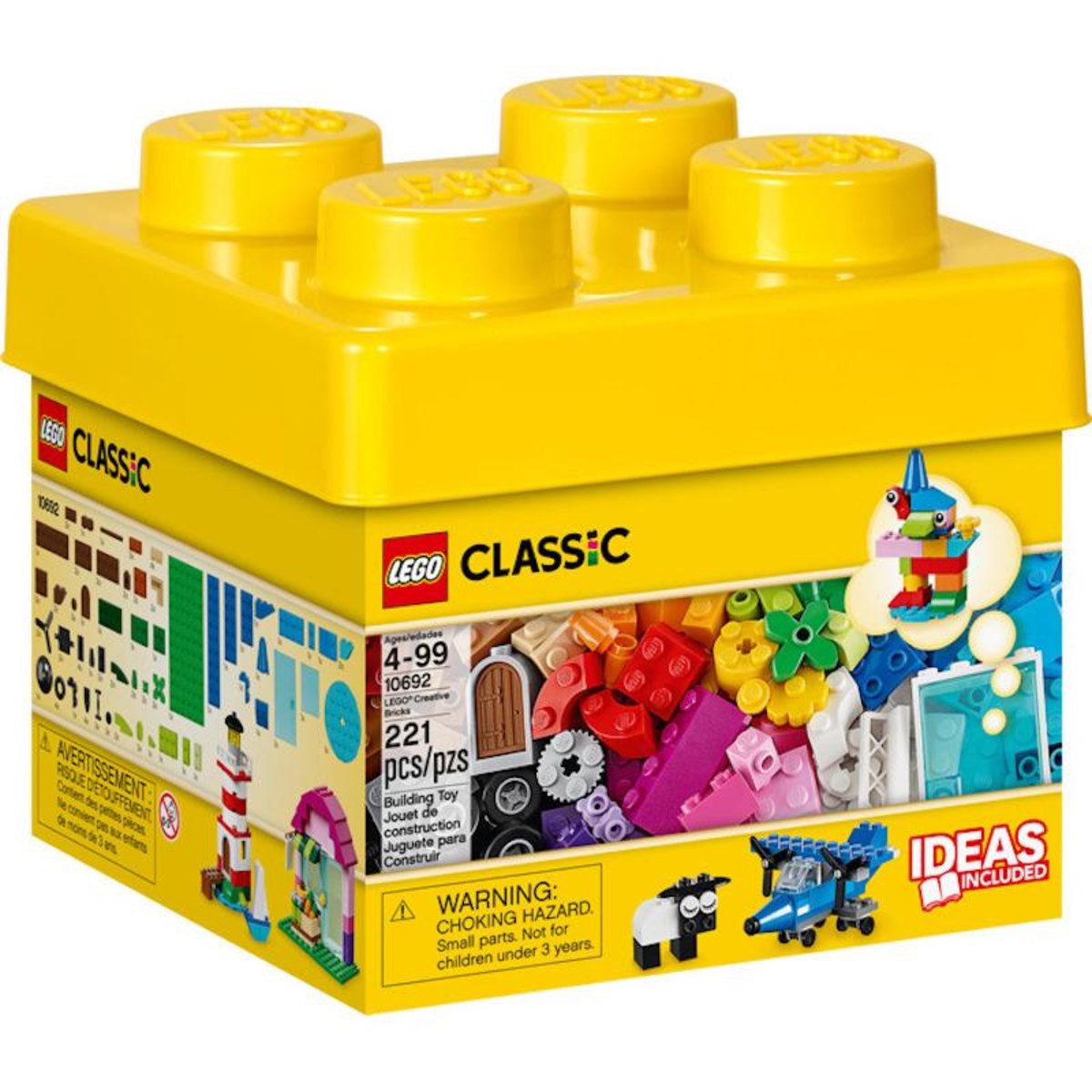 Lego Classic - Caixa Pequena De Peças Criativas - 10692