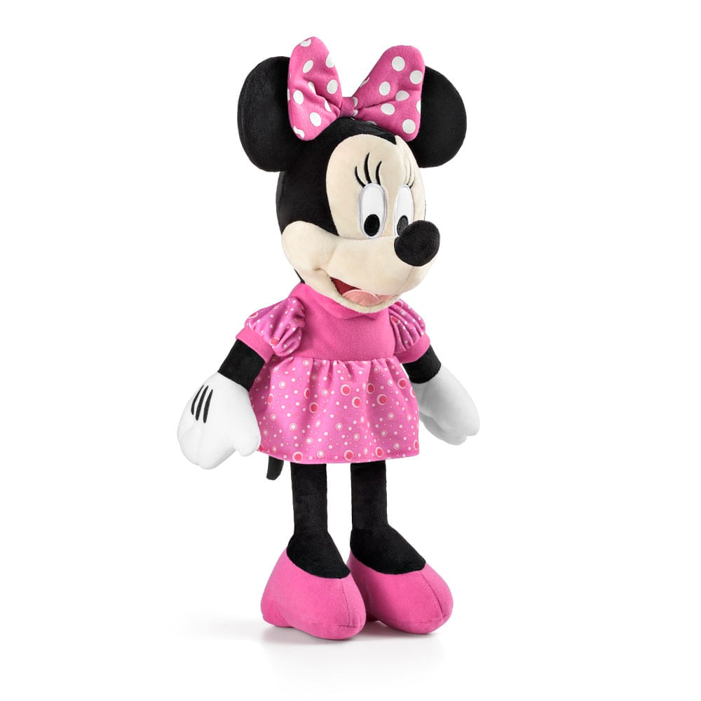 Pelúcia Minnie Com Som 33Cm - Multikids