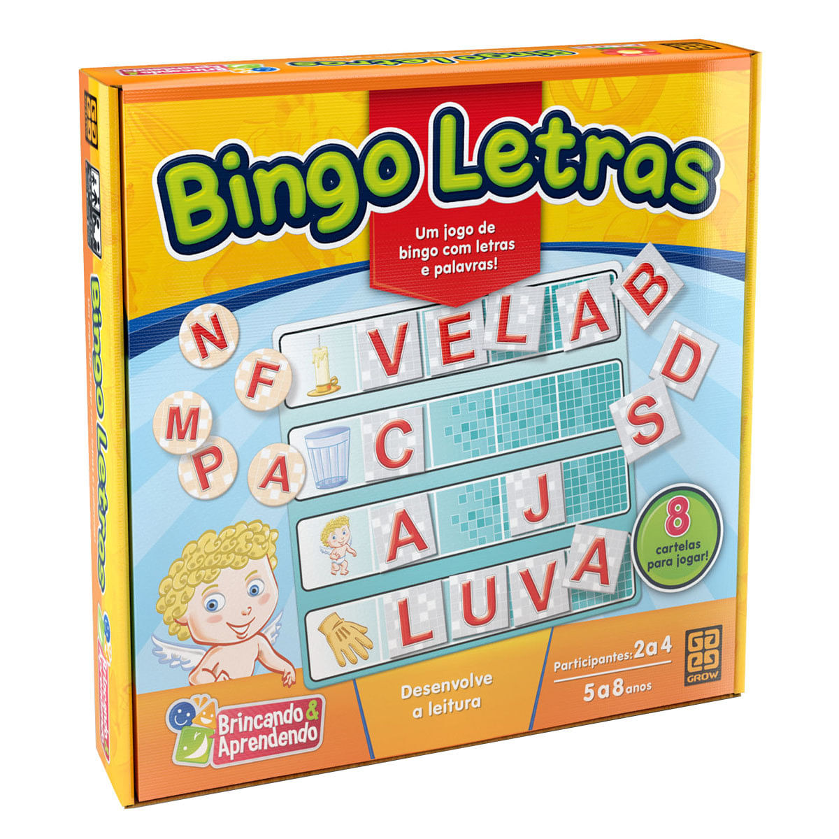 Bingo Letras - Grow
