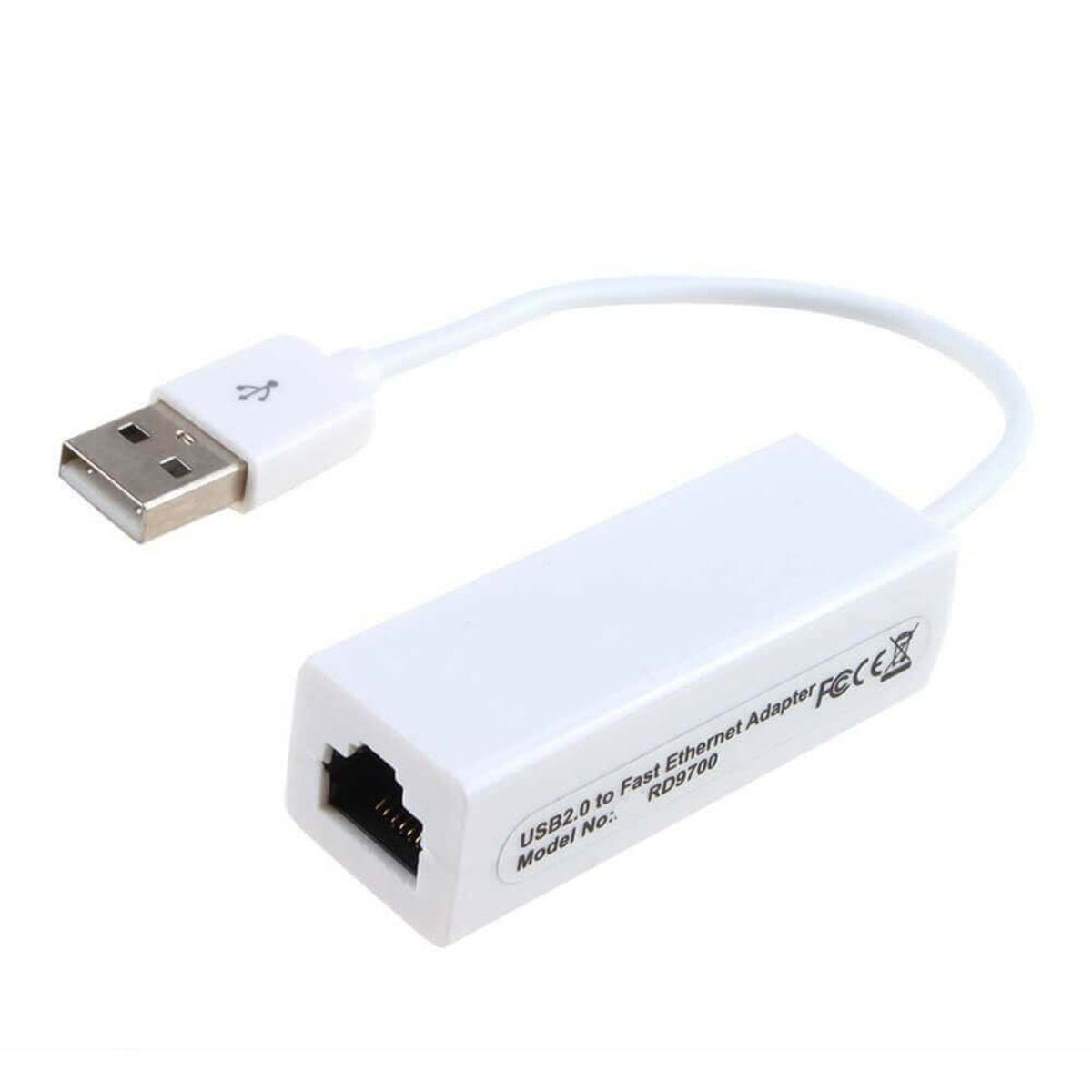 Adaptador Usb Para Ethernet Rj45 Fêmea