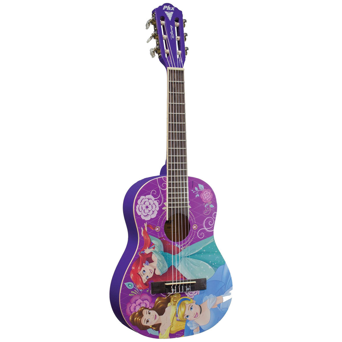 Violão Acústico Nylon Infantil Disney Princess Vip-4