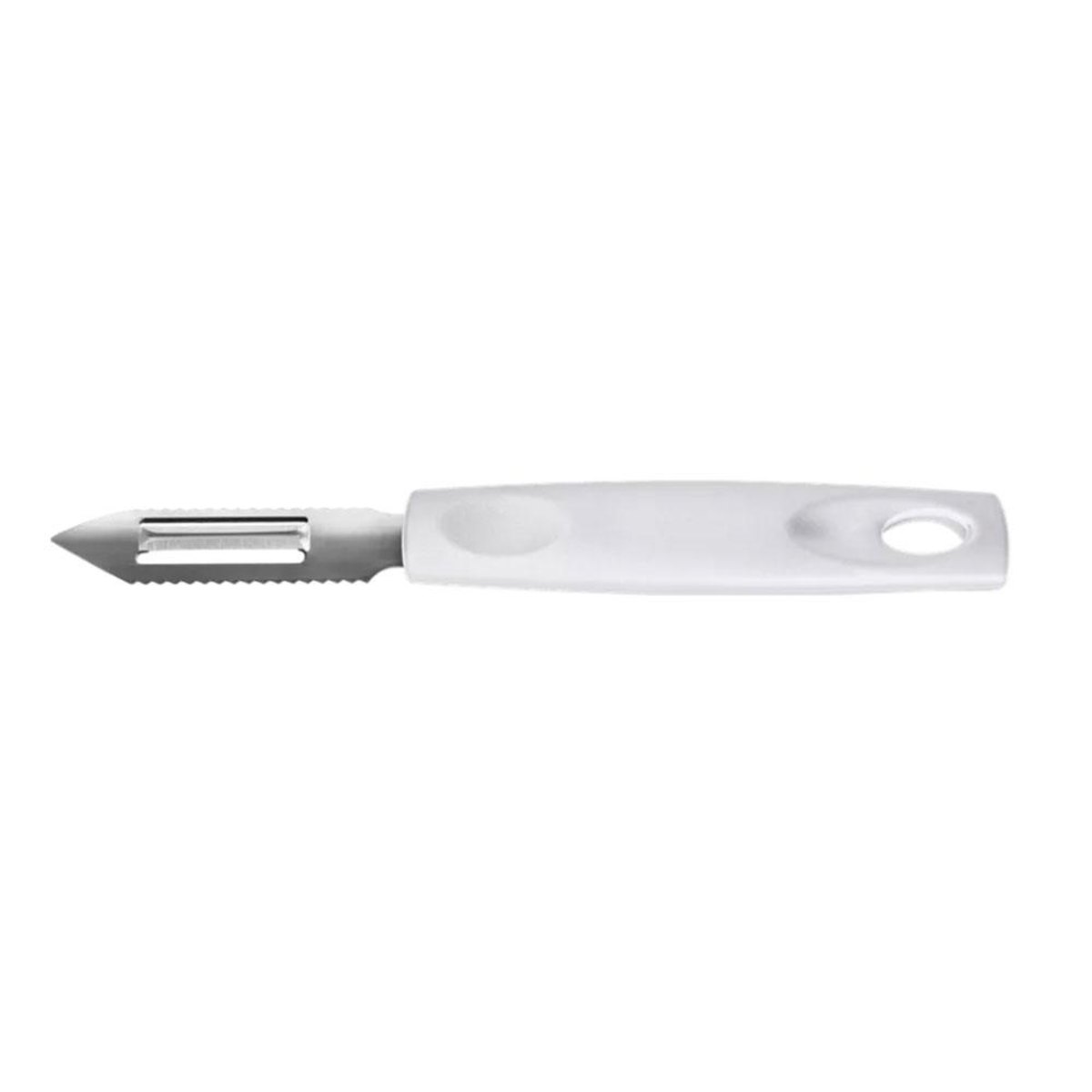 Descascador De Legumes Tipo Faca Asti 19,5 Cm Branco - Brinox