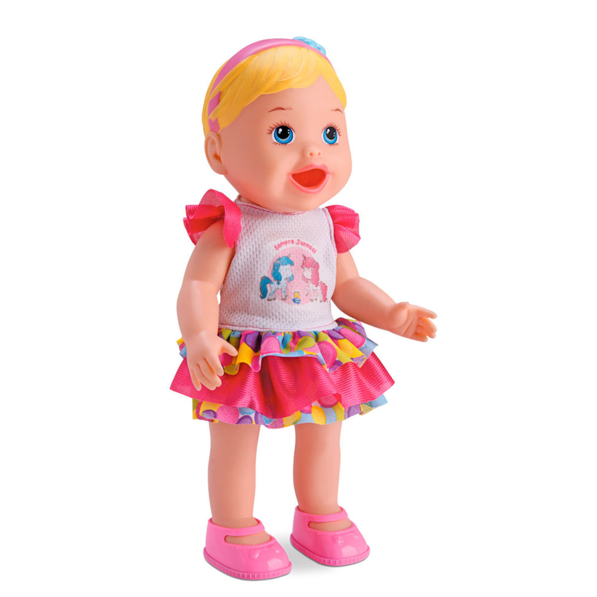 Boneca My Little Collection Come E Faz Caquinha Divertoys