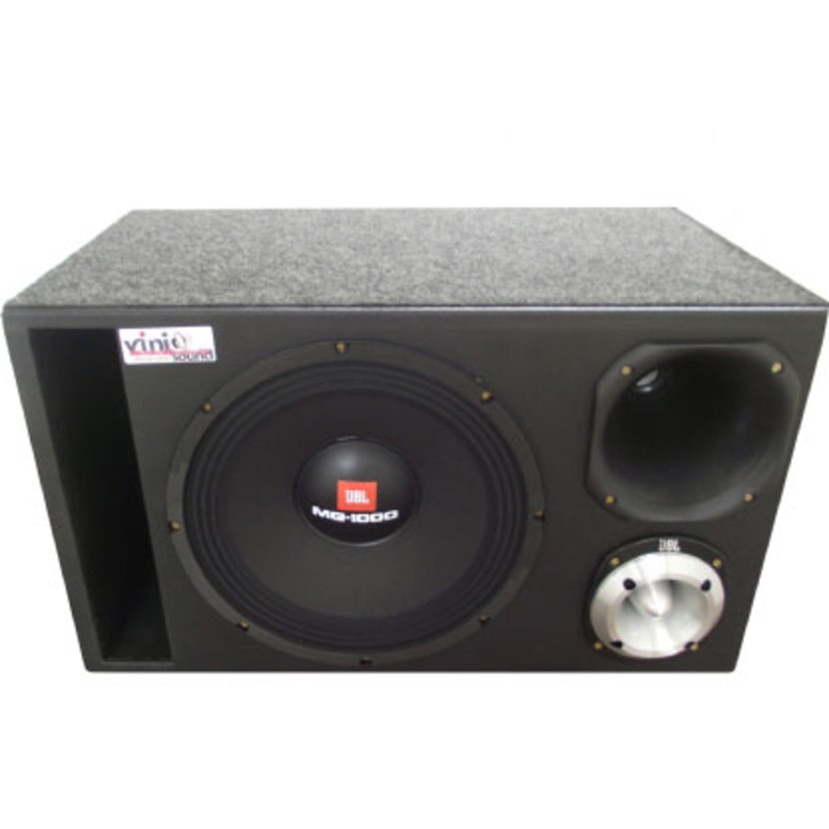 Caixa Trio 100% Jbl Selenium Woofer Mg-1000 + D200 + St400