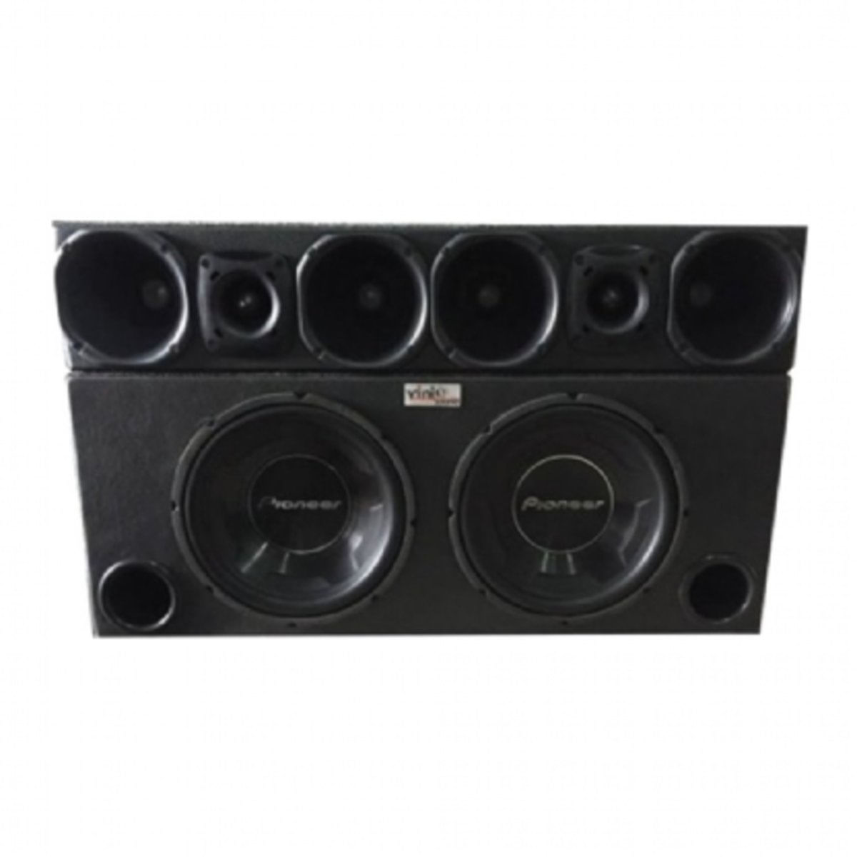 Caixa Pioneer Ts-W3090br 600Wrms + Corneteira Jbl Selenium