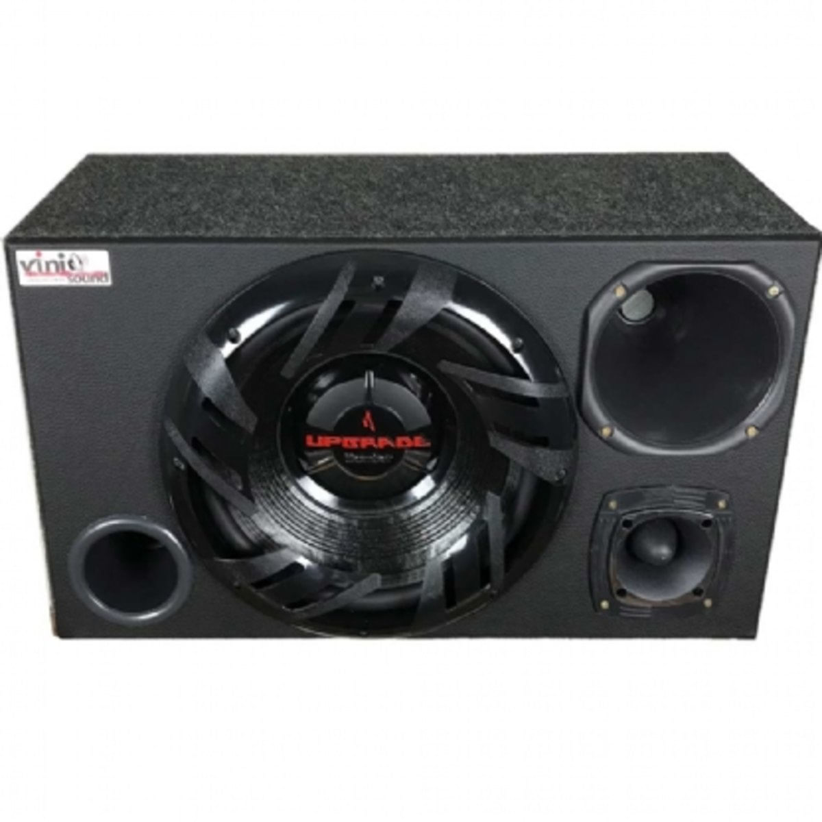 Caixa Trio Bomber Upgrade 350W Rms + Driver + Tweeter