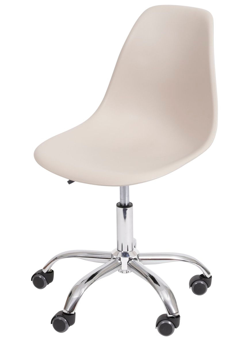 Cadeira Eames Com Rodizio Polipropileno Fendi - 34048 Sun House Sun House