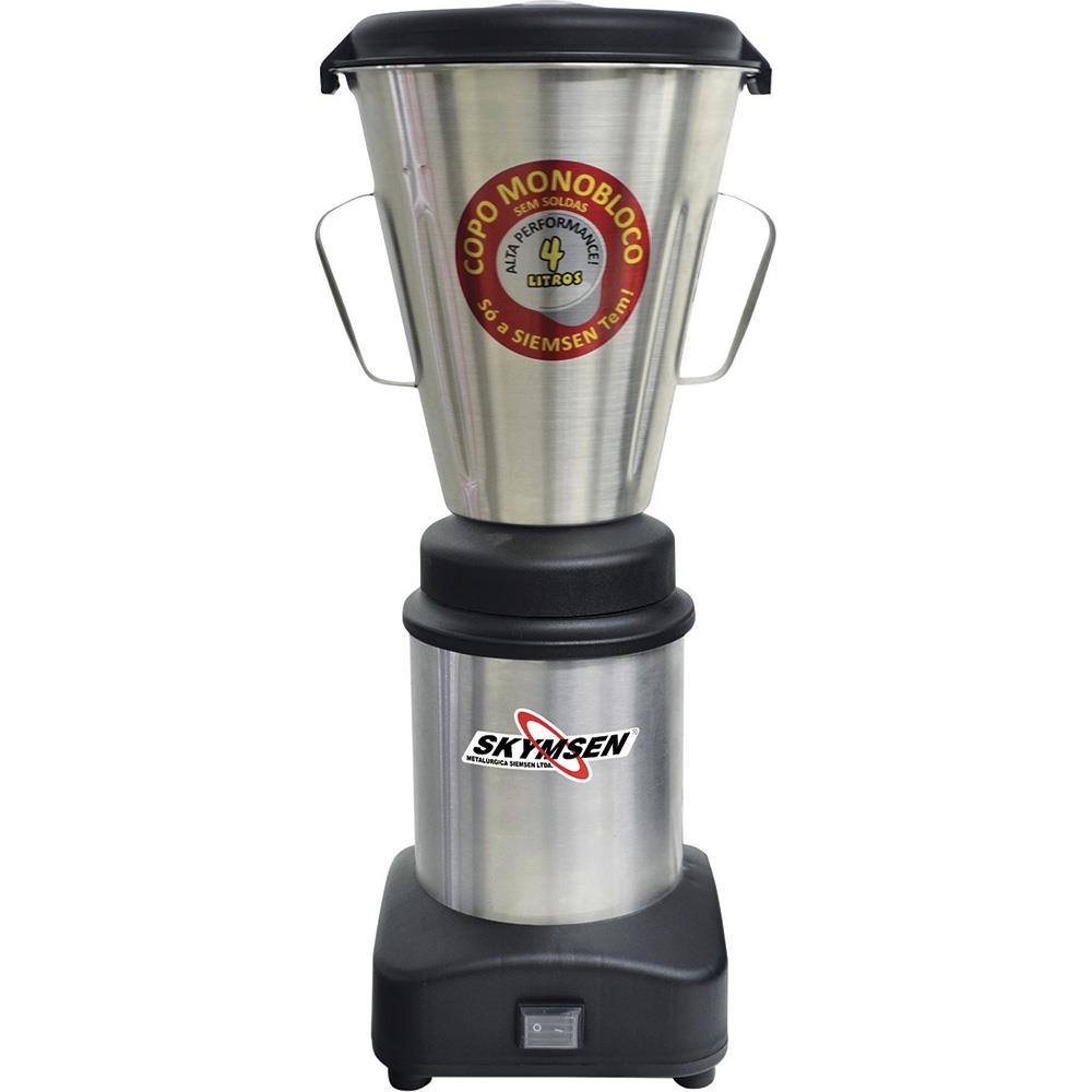 Liquidificador Industrial 4L 04Mbr Inox - Skymsen - 220V