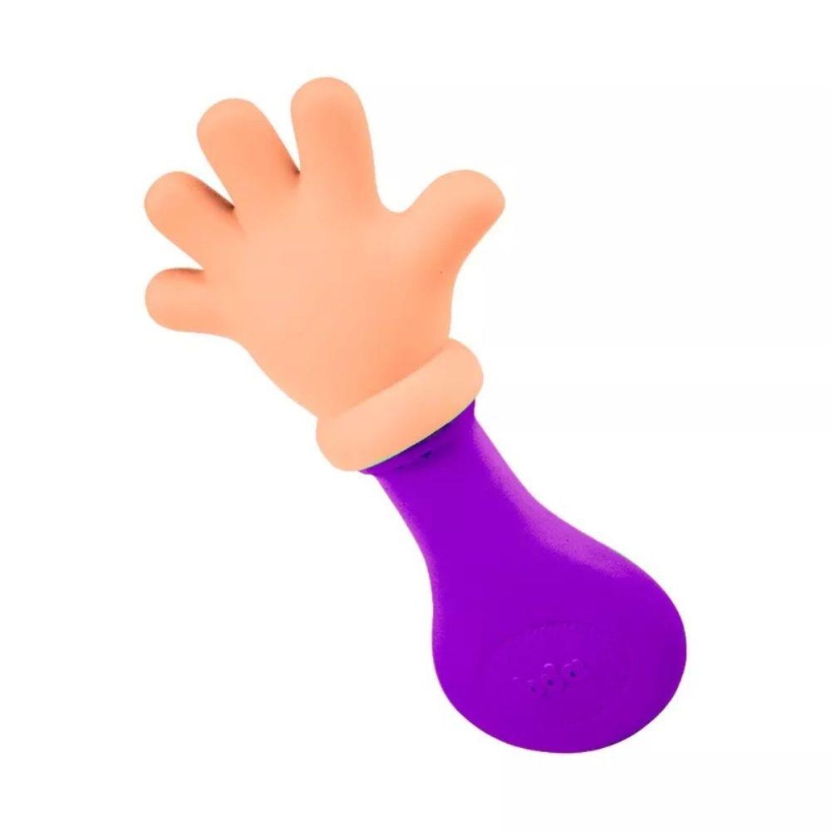 Mordedor E Chocalho Mãozinha Roxo - Toyster