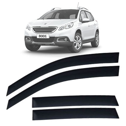 Calha De Chuva Peugeot 2008 15/17 4 Portas