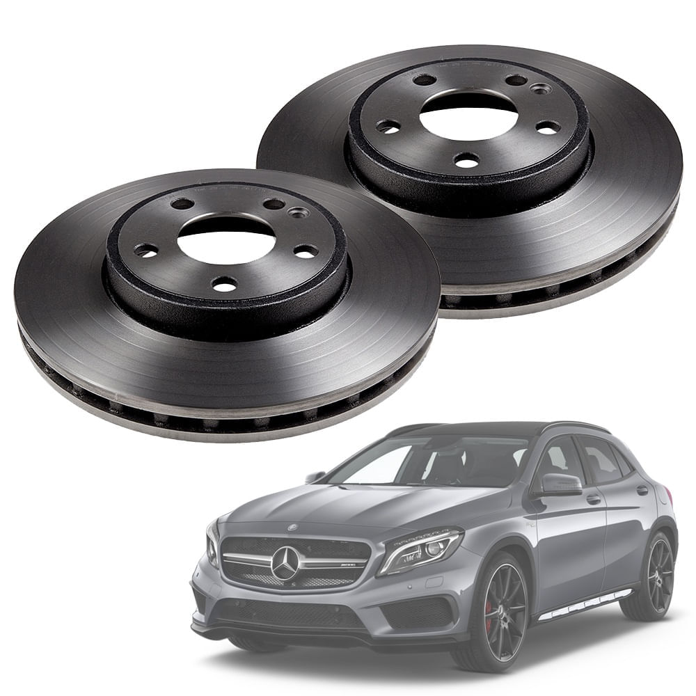 Par Disco Dianteiro Fremax Mercedes Gla-200 2015-2019
