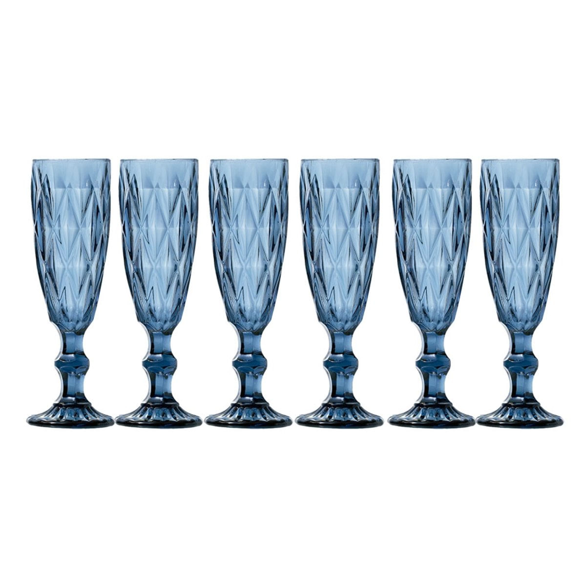 Jogo Com 6 Taças Para Champagne 140 Ml Hauskraft Tchd-140Az