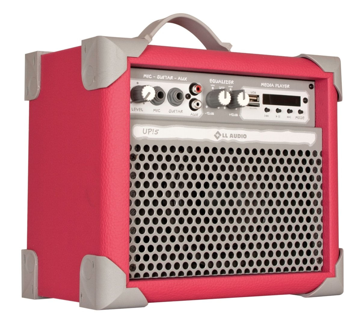 Caixa Amplificada Multiuso Ll Audio Up5 Rosa