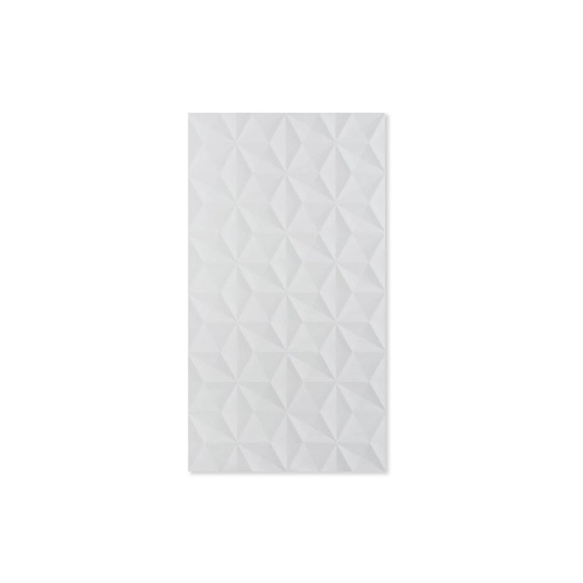 Revestimento Acetinado Borda Reta Brens Branco 30X54cm