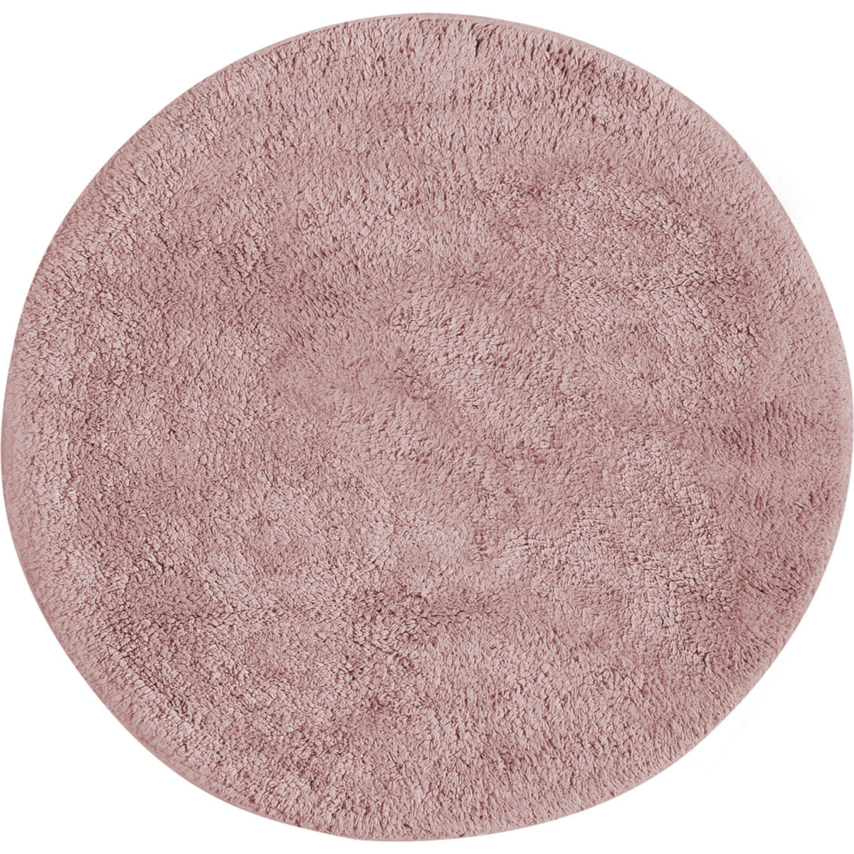 Tapete De Quarto Algodão Redondo Vizapi Varanasi 150Cm Rose Vizapi