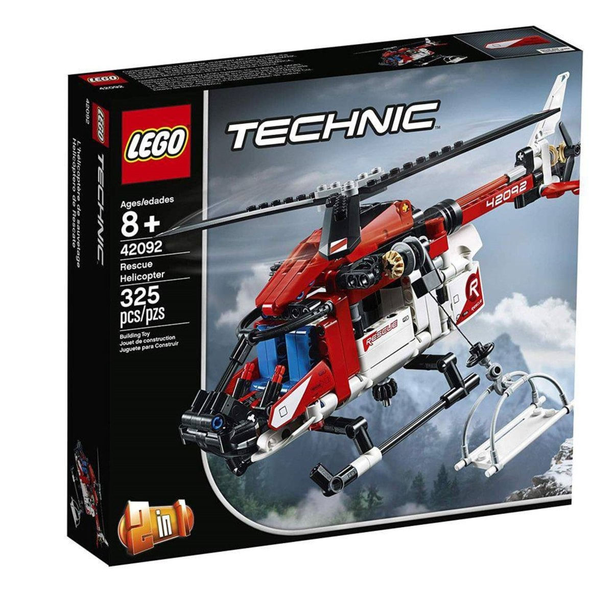 Lego Technic - 42092 - Helicóptero De Resgate