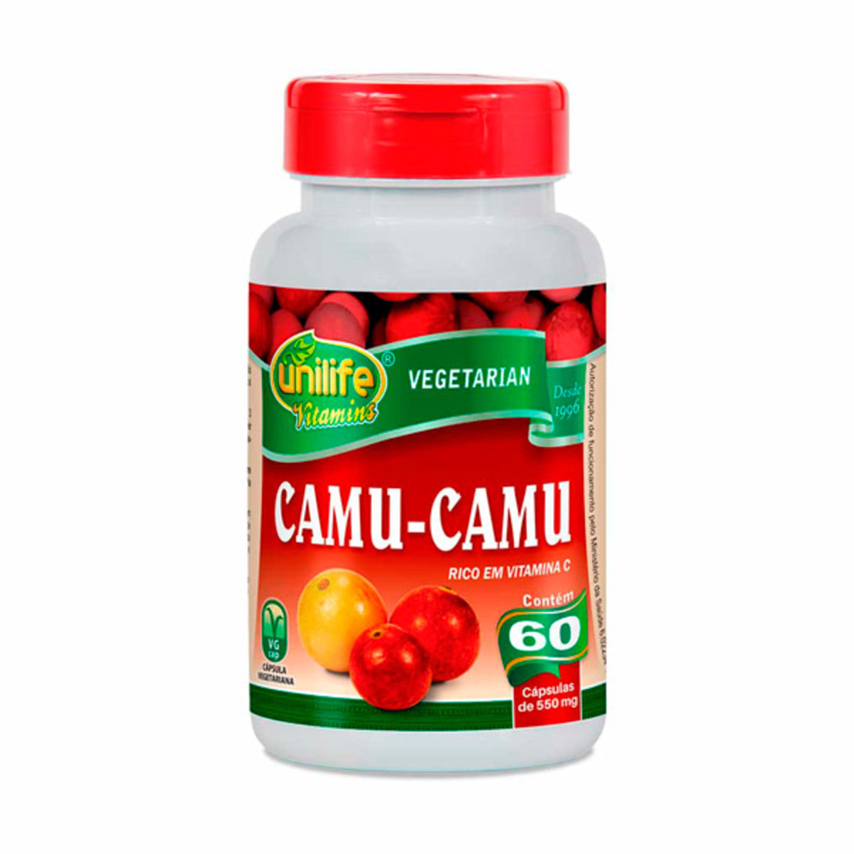 Camucamu Unilife 60 Cápsulas De 500Mg