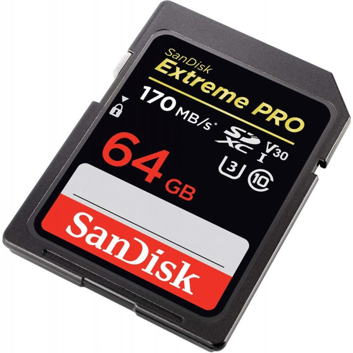 Cartão Memória Sdxc 64Gb Extreme Pro 170Mbs Sandisk
